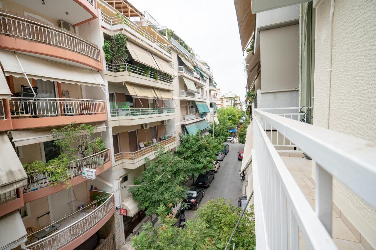 Athens Central Train St. Flat For 4 Pers By Mps Apartment Exterior photo